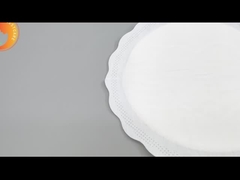 Yumurta şekli yuvarlak tek kullanımlık hemşirelik yastıkları düz tip 110-120mm Boyut Çizgilerle