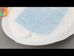 Mavi çekirdek tek kullanımlık şekilli meme yastıkları Organik malzeme Hızlı yayılan sıvı