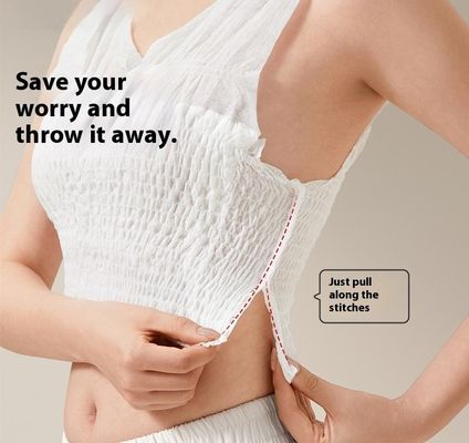 360 Degree Leakproof Disposable Breastfeeding Bra Soft Breathable OEM Breast Milk Pads Built-In Nursing Pads For Maternity Use